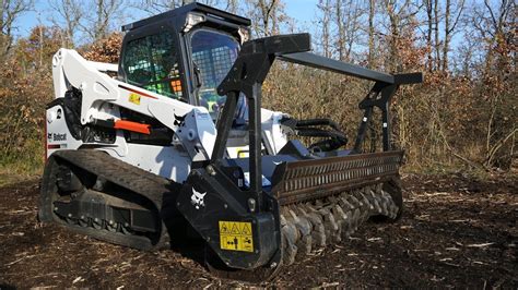 skid steer brush mower rental near me|bobcat with brush cutter rental.